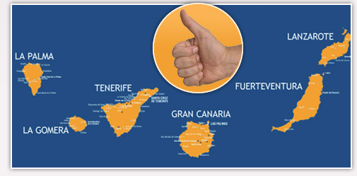 ISLAS CANARIAS MAPA